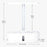 Halo-01 ABS Aluminum Alloy 10 Holes Smart Hydroponic Indoor Plant Vegetables Growing Light Planter - White / EU Plug - 5
