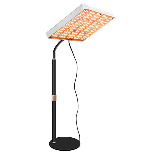 Full Spectrum LED Plant Grow Light with Desktop Stand Veg Bloom Mode Stepless Dimming Growing Lamp, Style F - US Plug - 1
