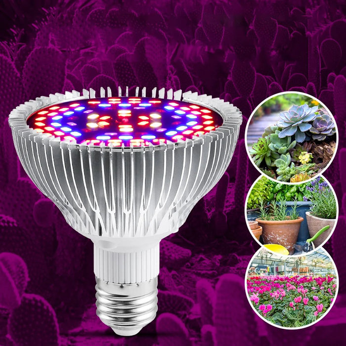 40 LEDs E27 Phytolamp with 5730 LED Chips Full Spectrum Indoor Plant Grow Bulb - 1