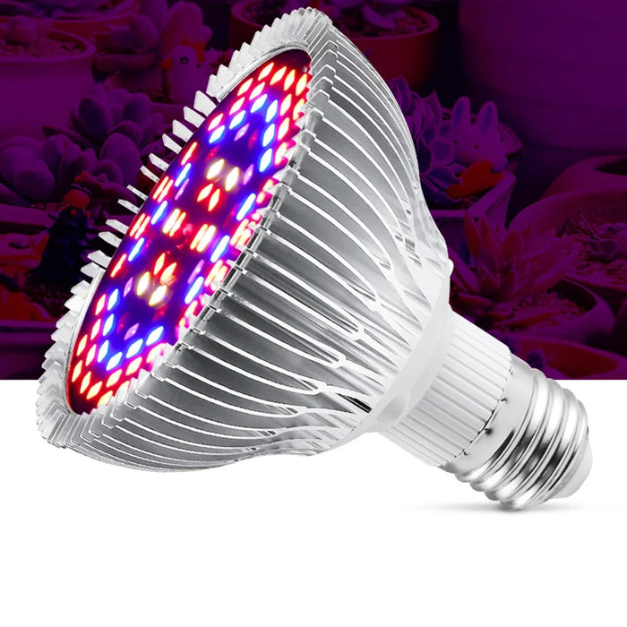 40 LEDs E27 Phytolamp with 5730 LED Chips Full Spectrum Indoor Plant Grow Bulb - 2