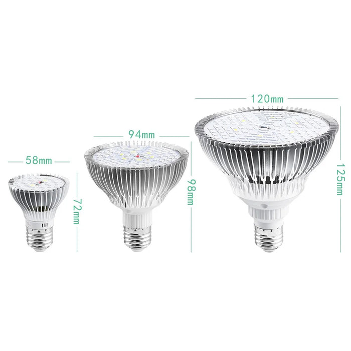 40 LEDs E27 Phytolamp with 5730 LED Chips Full Spectrum Indoor Plant Grow Bulb - 6