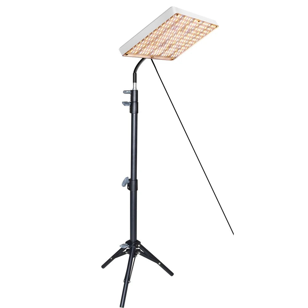Full Spectrum LED Plant Grow Light with Floor Tripod Veg Bloom Mode Stepless Dimming Growing Lamp, Style F - US Plug - 2