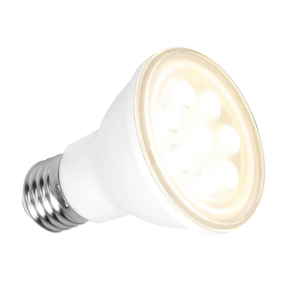 8-LED 7W High Efficiency E27 Base PAR LED Grow Light for Plants Indoor Growth Lamp - Warm Light - 1