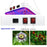Adjustable Modes Dimmable Full Spectrum Plant Grow Light 416 LEDs Indoor Plants Growth Lamp, Small Size - EU Plug - 7