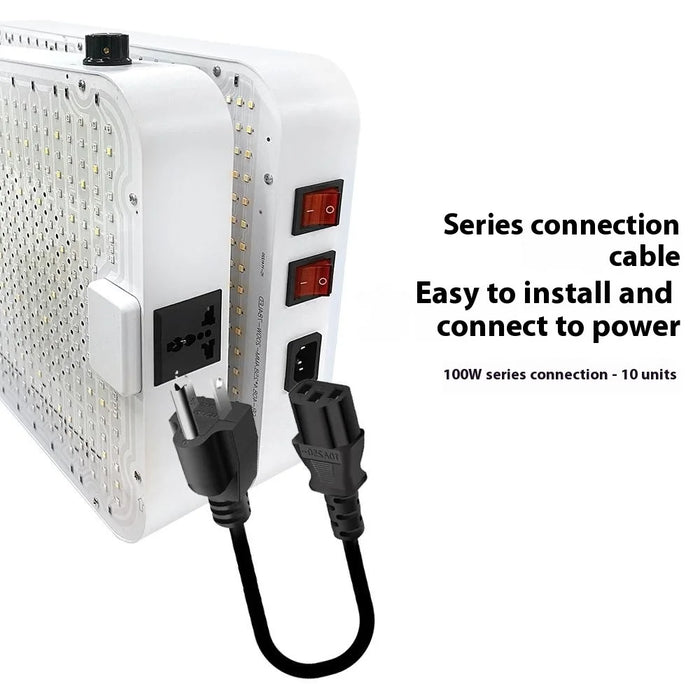 Adjustable Modes Dimmable Sunlight Simulation Plant Grow Light 608 LEDs Indoor Plants Growth Lamp, Small Size - EU Plug - 4