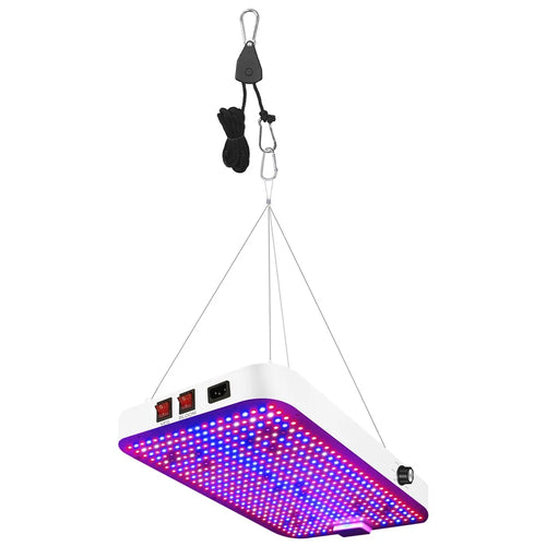 Adjustable Modes Dimmable Full Spectrum Plant Grow Light 556 LEDs Indoor Plants Growth Lamp, Large Size - EU Plug - 1