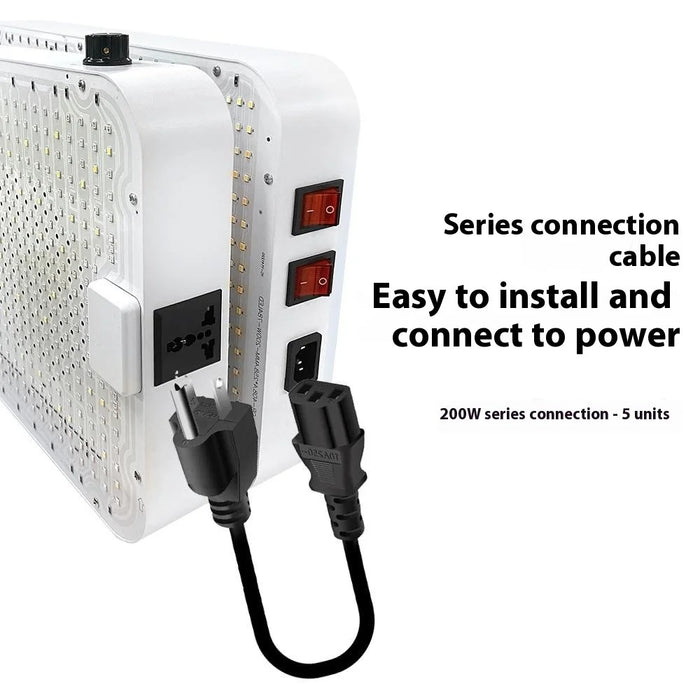 Adjustable Modes Dimmable Sunlight Simulation Plant Grow Light 792 LEDs Indoor Plants Growth Lamp, Large Size - EU Plug - 2