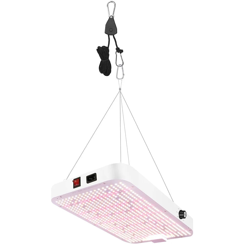 Small Size D Style 566 LEDs Sunlight Simulation Dimmable Plant Grow Light for Indoor Plants Hydroponic Greenhouse - US Plug - 2