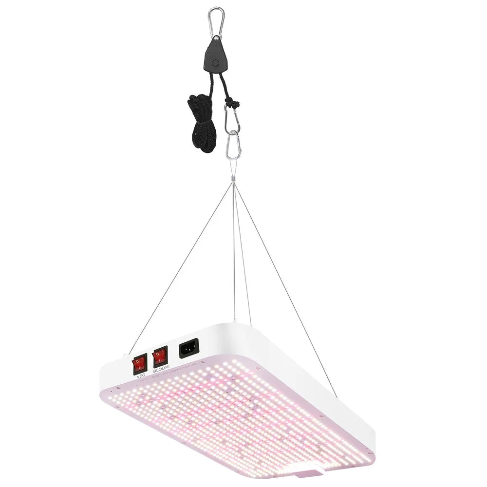 608 LEDs Full Spectrum Plant Grow Light Sunlight Simulation Segmented Plants Lamp, Small Size - US Plug - 1