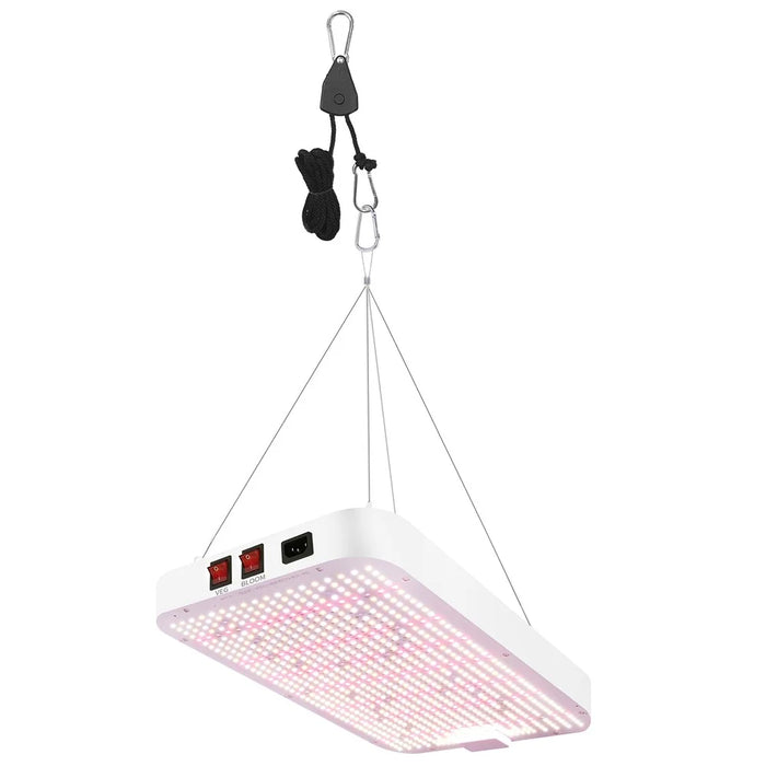 608 LEDs Full Spectrum Plant Grow Light Sunlight Simulation Segmented Plants Lamp, Small Size - US Plug - 1