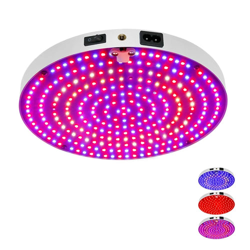 Style G VEG and Bloom Segmented Full Spectrum Round Shape Plant Grow Light Hanging Wire Growing Lamp for Indoor Plants - US Plug - 1