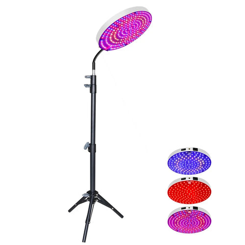 Style G VEG and Bloom Segmented Full Spectrum Round Shape Plant Grow Light for Indoor Plants Growing Lamp with Tripod - US Plug - 1