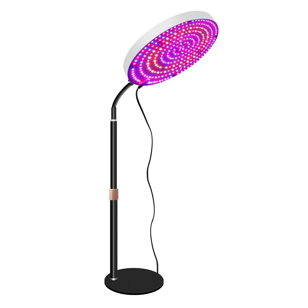 Style G VEG and Bloom Full Brightness Desktop Growing Lamp Round Shape Full Spectrum Plant Grow Light - US Plug - 1