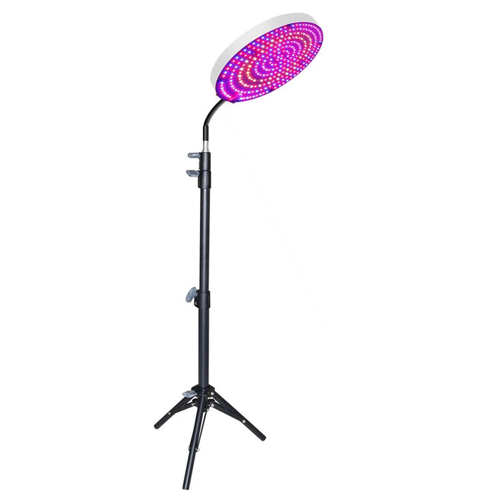 Style G VEG and Bloom Full Brightness Growing Lamp with Tripod Round Shape Full Spectrum Plant Grow Light - US Plug - 1