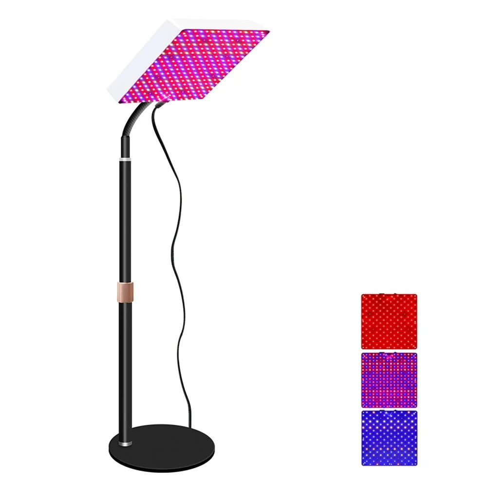 Style G VEG and Bloom Segmented Full Spectrum Square Shape Plant Grow Light for Indoor Plants Desktop Growing Lamp, EU Plug - 1
