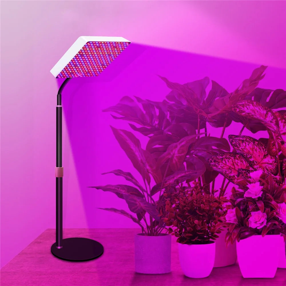 Style G VEG and Bloom Segmented Full Spectrum Square Shape Plant Grow Light for Indoor Plants Desktop Growing Lamp, EU Plug - 2