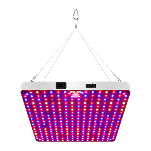 Style G Hanging Wire VEG and Bloom Full Brightness Growing Lamp Square Shape Full Spectrum Plant Grow Light, EU Plug - 1