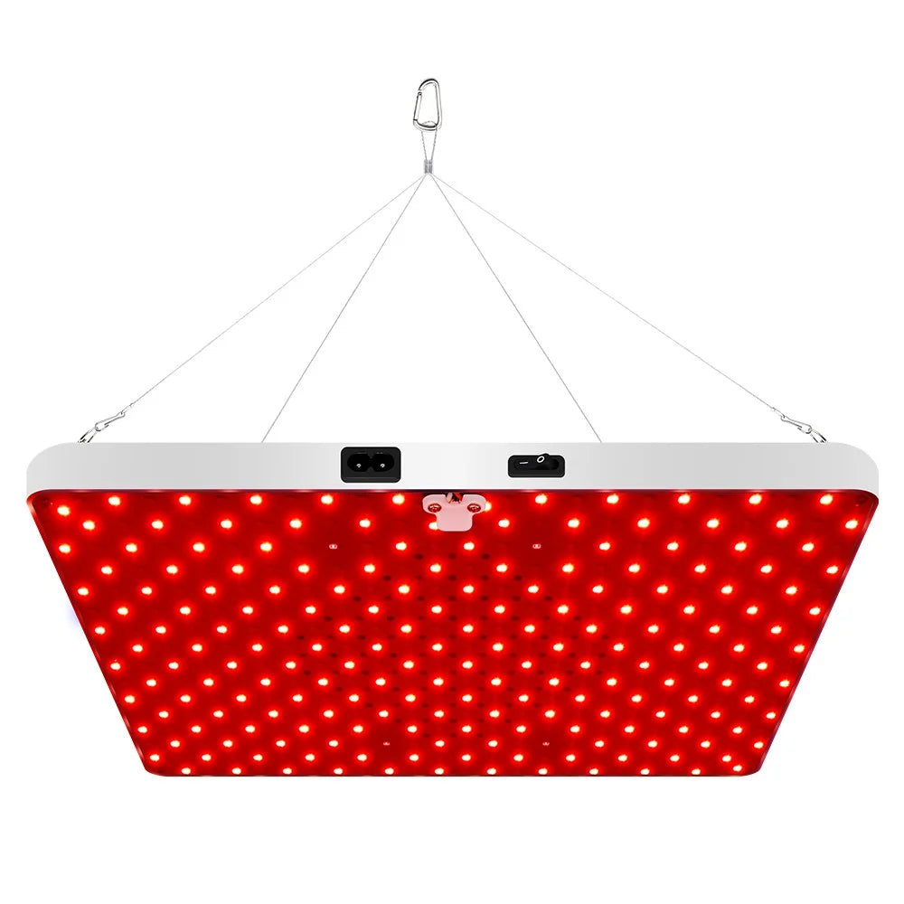 Style G VEG and Bloom Segmented Full Spectrum Growing Lamp Hanging Wire Rectangular Plant Grow Light, EU Plug - 3