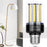 108 LEDs E27 5736 LED Corn Bulb Flicker Free Energy-saving Constant Current Lamp - Cool White - 2
