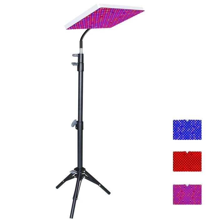 Style G Rectangular Plant Grow Light VEG and Bloom Segmented Full Spectrum Growing Lamp with Tripod, EU Plug - 1