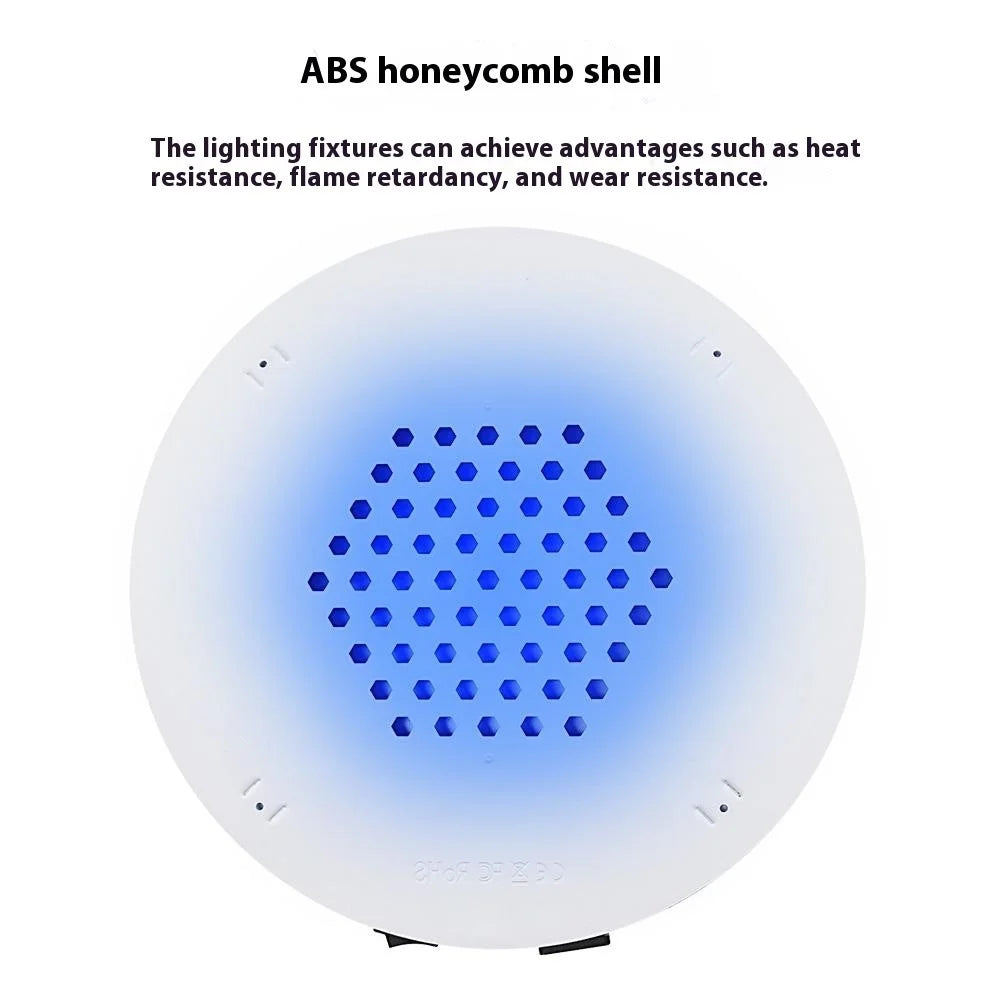 Style G Round Shape Sunlight Simulation Plant Grow Light with Hanging Wire VEG and BLOOM Segmented LED Growing Lamp, EU Plug - 7