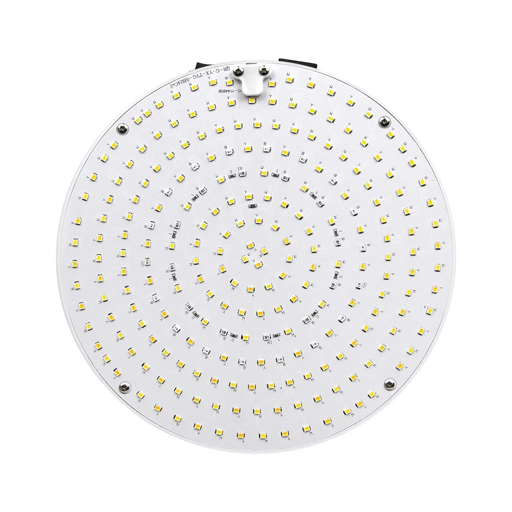 Style G Round Shape Sunlight Simulation Plant Grow Light with Hanging Wire VEG and BLOOM Full Brightness LED Growing Lamp, EU Plug - 3
