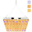 Style G Square Shape Sunlight Simulation Plant Grow Light with Hanging Wire VEG and BLOOM Segmented LED Growing Lamp, EU Plug - 1