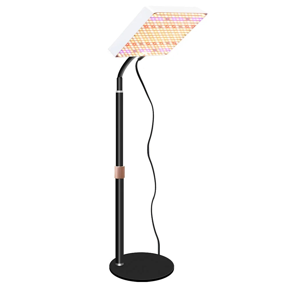 Style G Square Shape Sunlight Simulation Desktop Plant Grow Light VEG and BLOOM Full Brightness LED Growing Lamp, EU Plug - 1