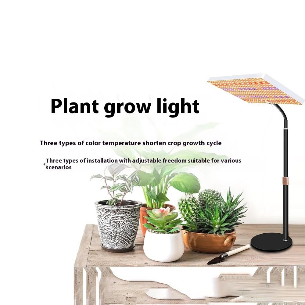 Style G Rectangular Sunlight Simulation Desktop Plant Grow Light VEG and BLOOM Segmented LED Growing Lamp, EU Plug - 4