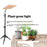 Style G Rectangular Sunlight Simulation Plant Grow Light with Tripod VEG and BLOOM Segmented LED Growing Lamp, EU Plug - 2