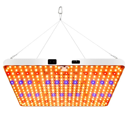 Style G Rectangular Sunlight Simulation Plant Grow Light with Hanging Wire VEG and BLOOM Full Brightness LED Growing Lamp, EU Plug - 1