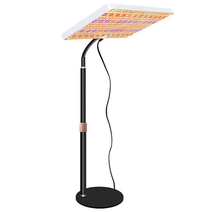 Style G Rectangular Sunlight Simulation Desktop Plant Grow Light VEG and BLOOM Full Brightness LED Growing Lamp, EU Plug - 1