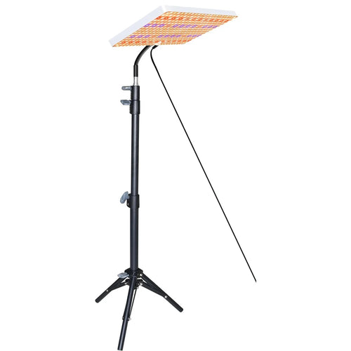 Style G Rectangular Sunlight Simulation Plant Grow Light with Tripod VEG and BLOOM Full Brightness LED Growing Lamp, EU Plug - 1
