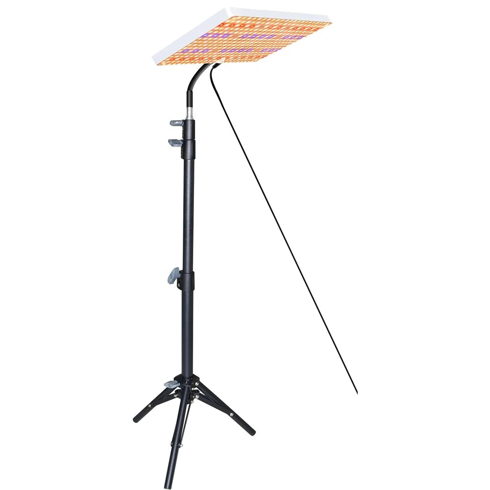 Style G Rectangular Sunlight Simulation Plant Grow Light with Tripod VEG and BLOOM Full Brightness LED Growing Lamp, EU Plug - 1