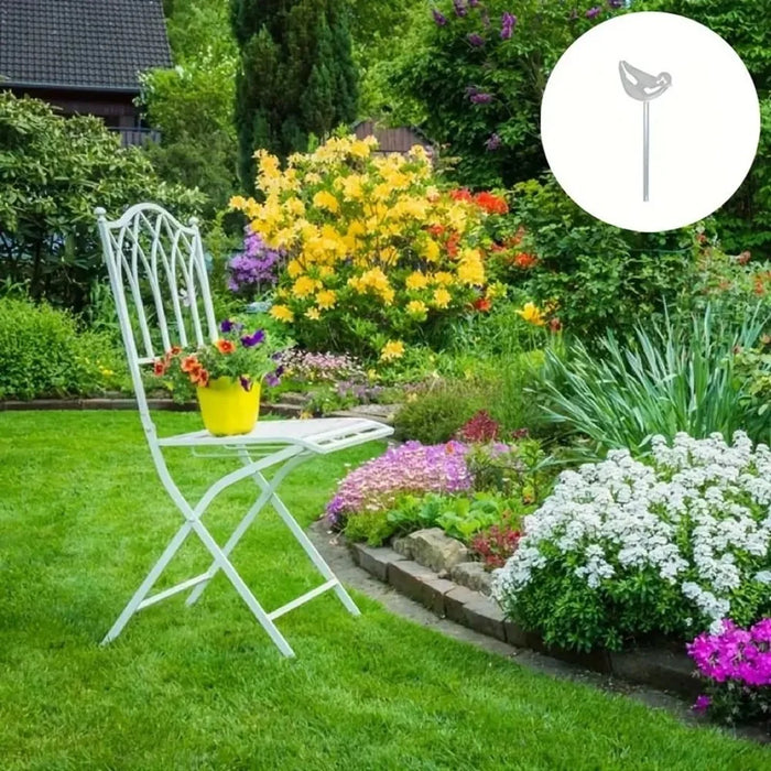 5Pcs 90ml Bird Shape Plant Waterer Automatic Watering Device PVC Drip Irrigation System, Size L - Transparent - 3