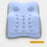 Multi-Functional Couples Conception Support Pillow Memory Foam Prone Position Pillow without Small Cushion - Blue / Grey - 5