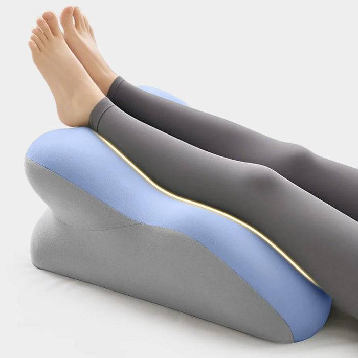 Multi-Functional Couples Conception Support Pillow Memory Foam Prone Position Pillow without Small Cushion - Blue / Grey - 6