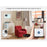 CS118 WiFi GSM Anti-theft Home Intruder Smart Alarm System 3 Door Magnetic Sensors 2 Remote Controls Touch Screen Host Tuya APP Voice Control Security System - 6