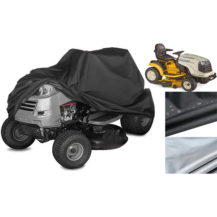 Waterproof Anti-UV Outdoor Garden Tractor Lawn Mower Sun Shade Cover, Size: XXL/245*50*140cm - 2