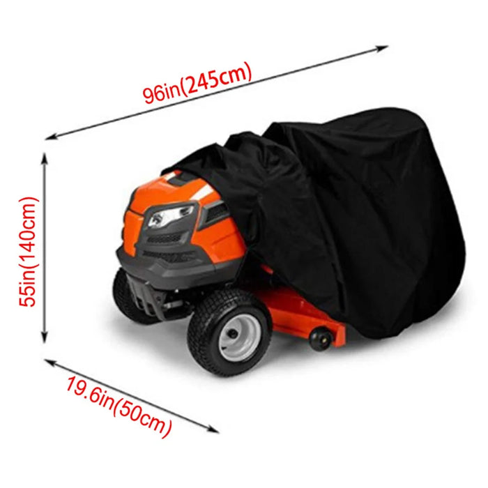 Waterproof Anti-UV Outdoor Garden Tractor Lawn Mower Sun Shade Cover, Size: XXL/245*50*140cm - 4