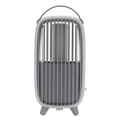 WT-M2 UV Light Mosquito Trap Lamp Retro Bedside Bedroom Photocatalyst Electric Shock Mosquito Killer - Grey - 1