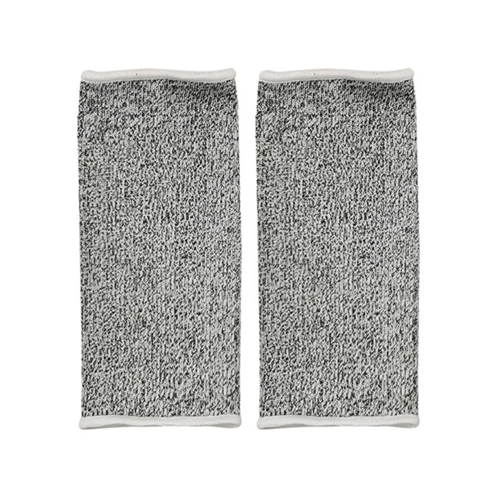 1 Pair HPPE 5-Level Cut-Resistant Anti-scratch Armband Protection Elastic Arm Sleeve - 5