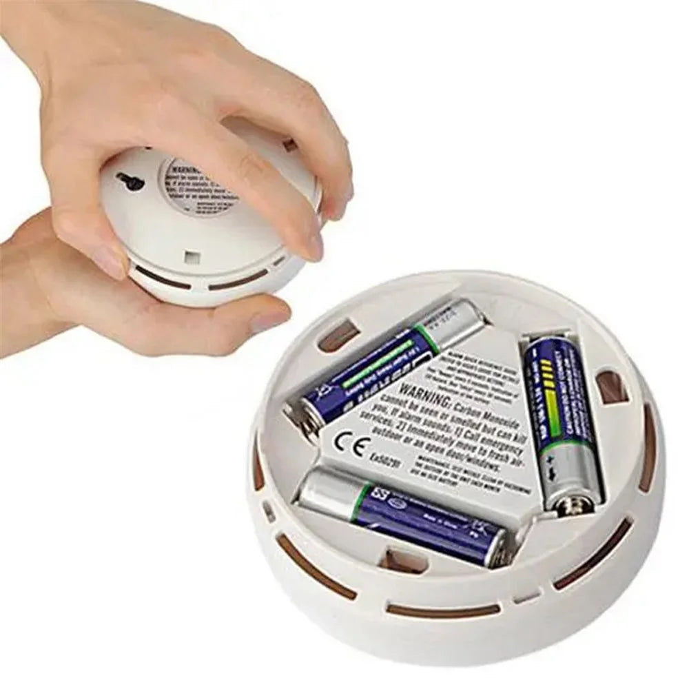 CO999 Carbon Monoxide Alarm Detector Replaceable Battery-Operated CO Alarm Detector with LCD Display for Home School Office (battery not included) - 6