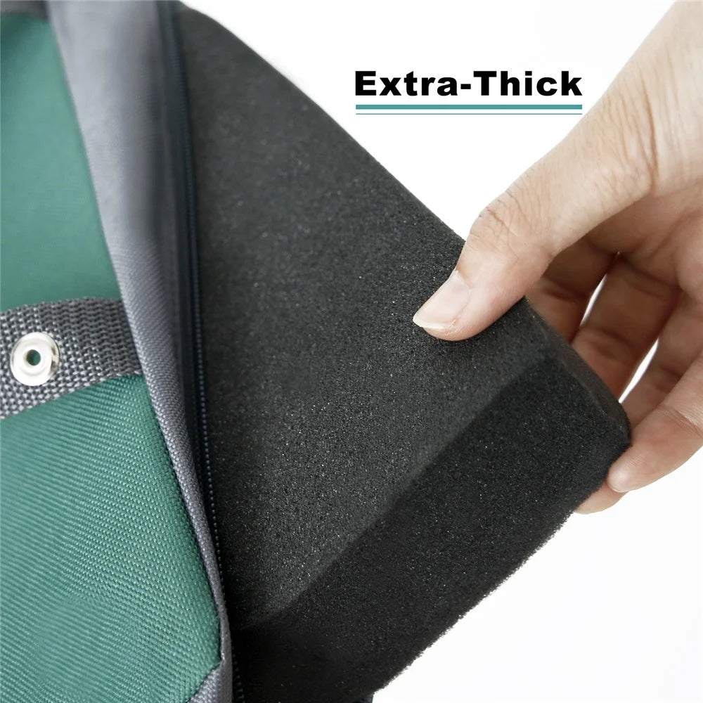 Solid Color 60x33.5x4.5cm Knee Cushion Pad Garden Kneeling Pad Soft Memory Foam Mat - 4