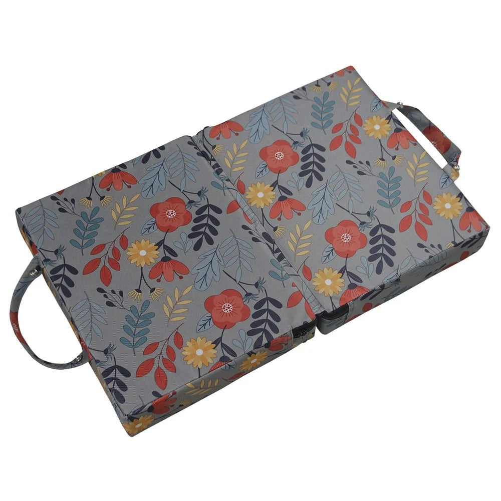 Garden Working Kneeling Pad Thicken 600D Oxford Cloth Knee Protection Gardening Mat, 56x34x6cm - Grey - 2