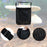 844801 Outdoor Gardening Oxford Cloth Breathable Mesh Mushroom Picking Storage Bag, 45x42cm - Black - 3