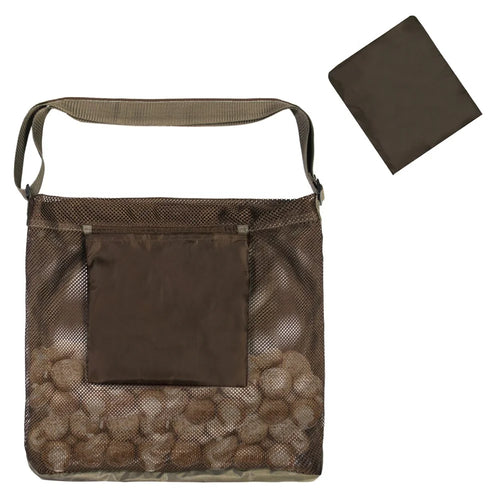 846403 Outdoor Mushroom Hunting Mesh Bag Fruit Picking Bag Harvest Bag, 45x42cm (No FDA) - 1