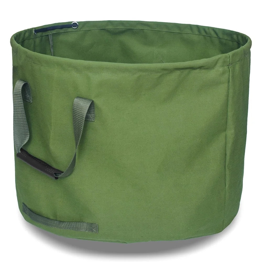 823102 Gardening Trash Bucket Leaf Collection Bag Waterproof Canvas Storage Bag - 1
