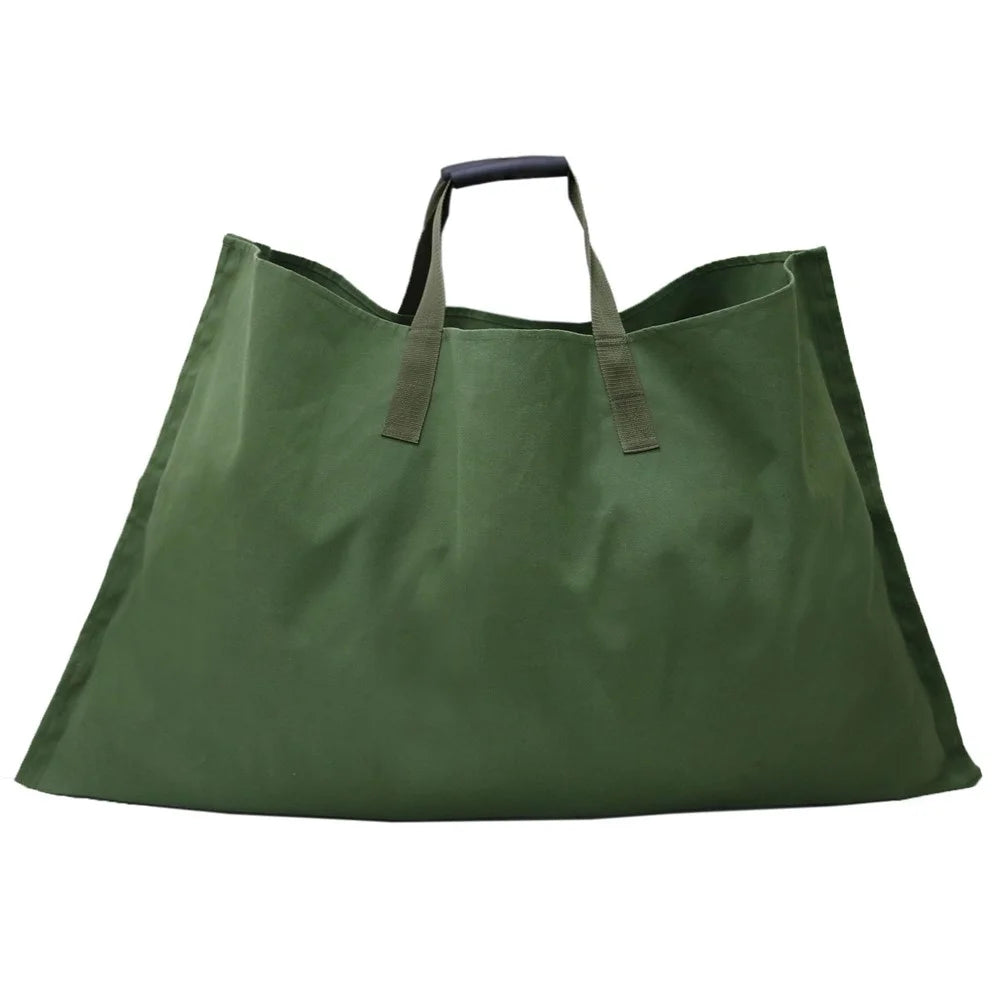 829402 Leaf Bag for Collecting Leaves, Canvas Waste Storage Handbag Tarp for Yard Garden - 2