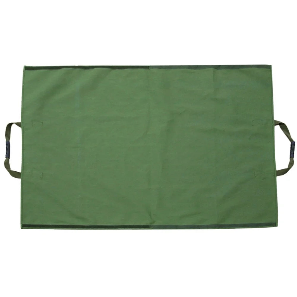 829402 Leaf Bag for Collecting Leaves, Canvas Waste Storage Handbag Tarp for Yard Garden - 3